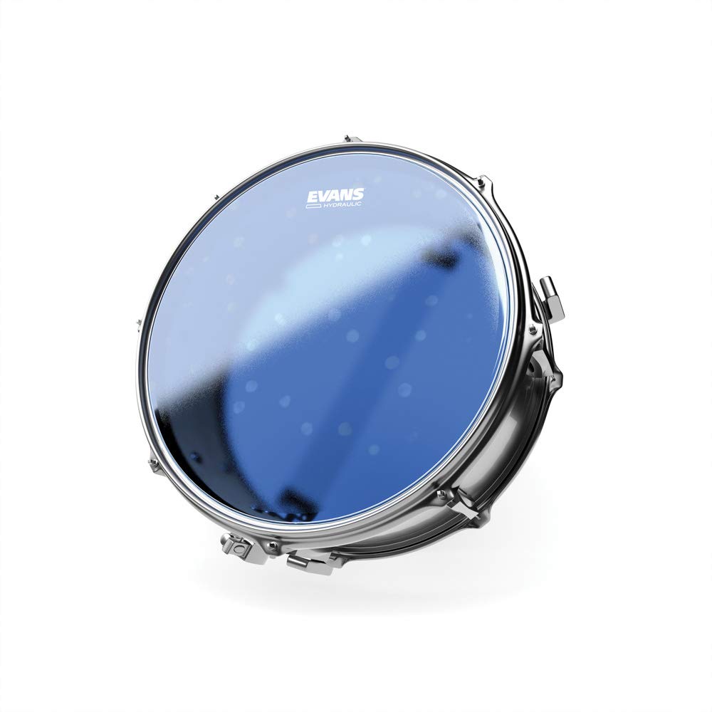 Evans Hydraulic Drum Heads   B14Hb   Drum Head With Layer Of Oil   Supresses Unwanted Overtones   Ideal For Rock, Metal, & Funk